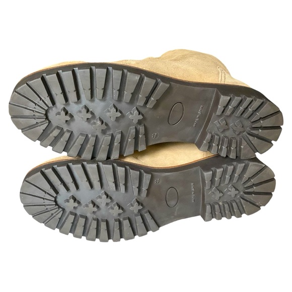 Anthropologie Louise Sherpa Cuffed Ankle Fall Winter Boots Women Size 9.5 - Picture 6 of 6